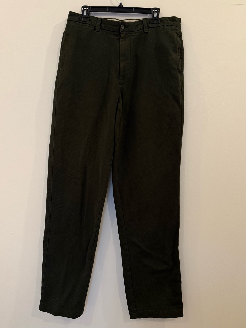 Banana Republic Dark Olive Corduroy Chino Pants